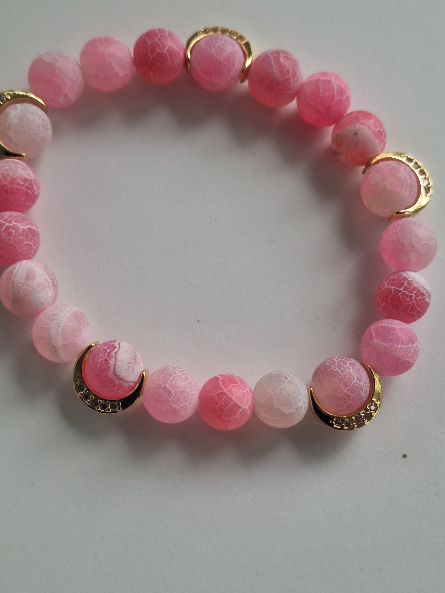 Frosted pink Dragon Vein